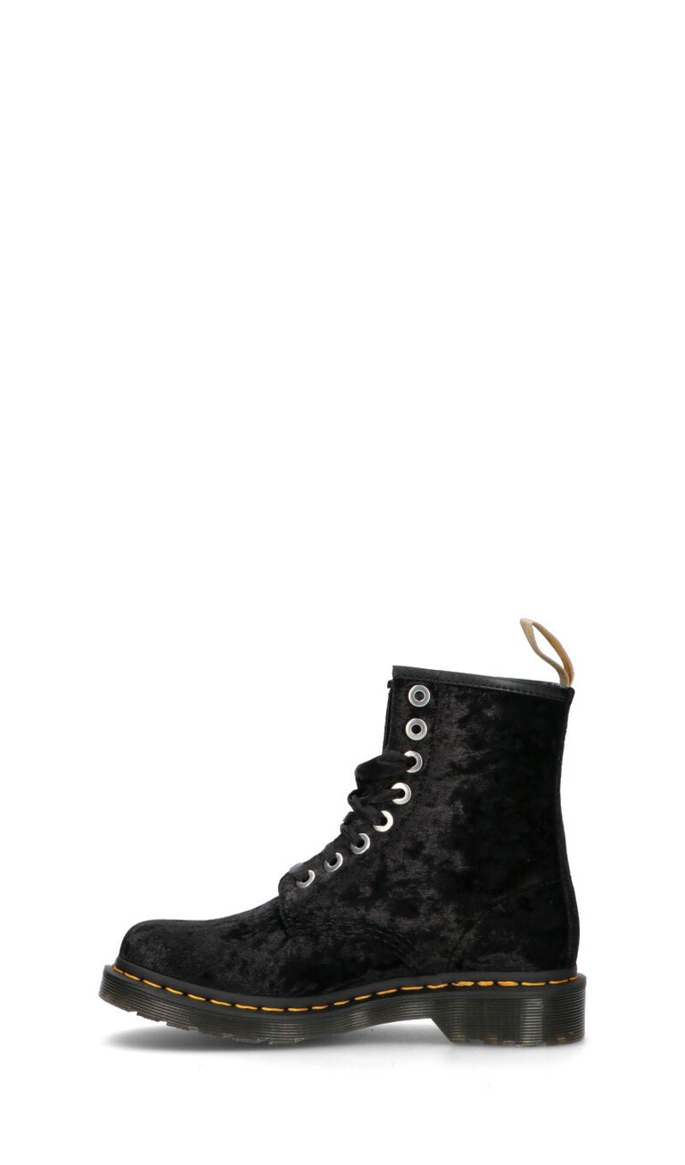 DR. MARTENS Anfibio donna nero in pelle