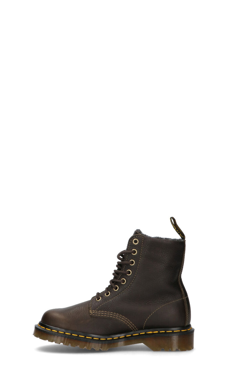 DR. MARTENS - 1460 WL Anfibio donna oliva in pelle