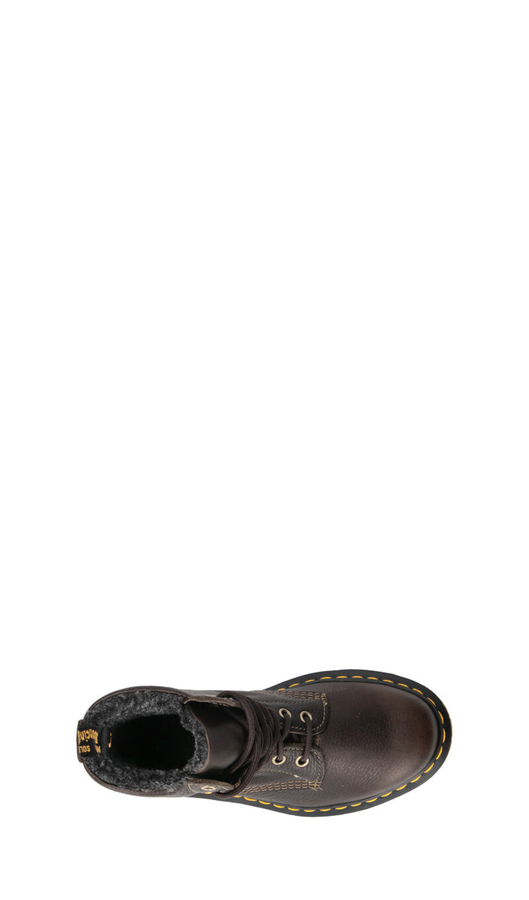 DR. MARTENS - 1460 WL Anfibio donna oliva in pelle