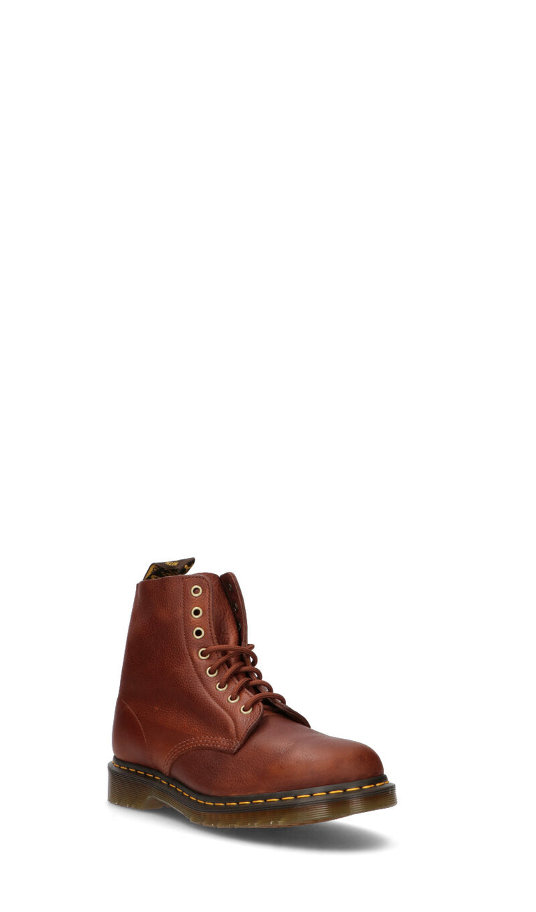 DR. MARTENS Anfibio uomo marrone in pelle