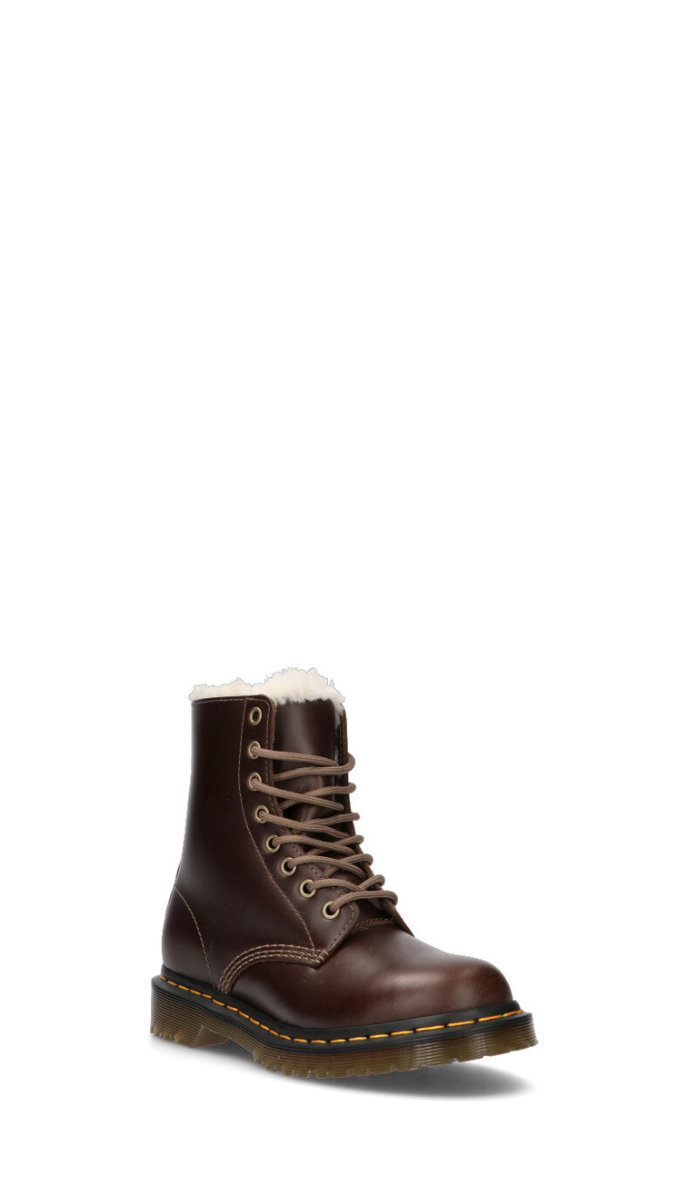 DR. MARTENS - 1460 PASCAL SERENA Anfibio donna khaki in pelle