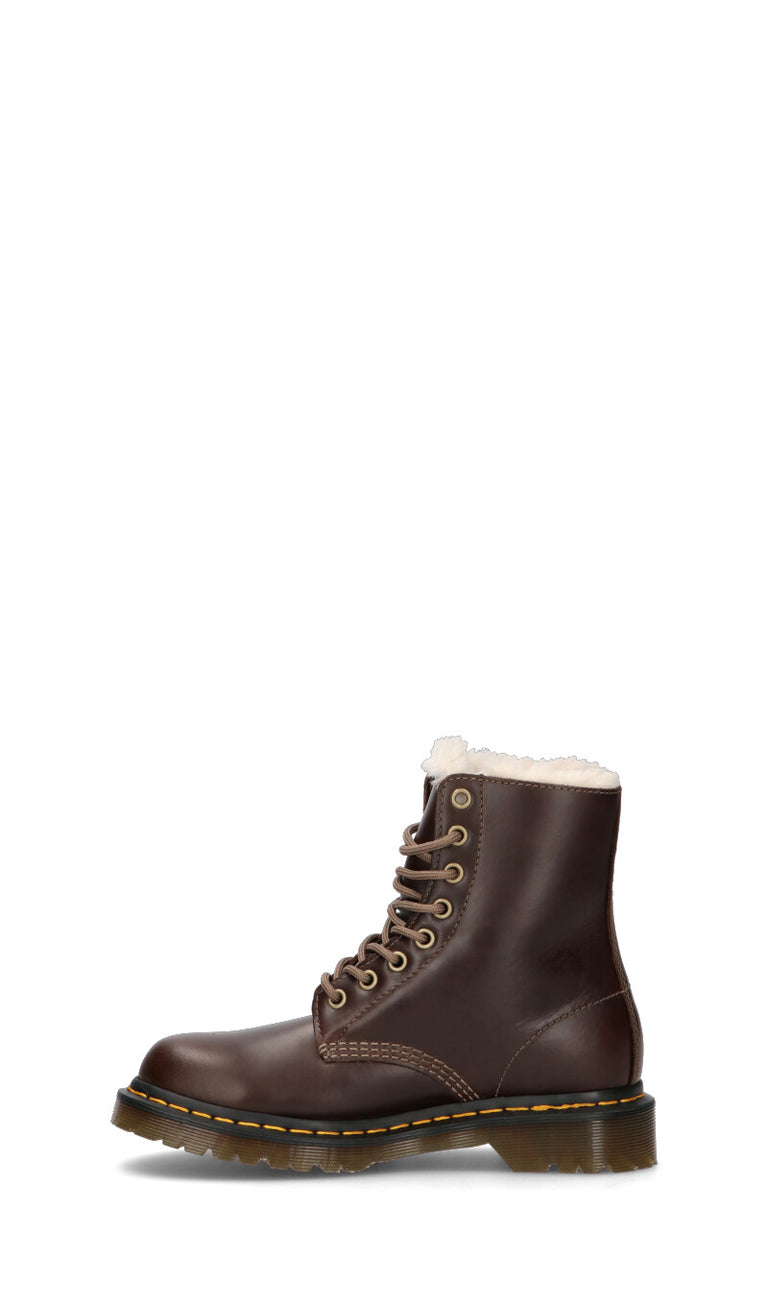 DR. MARTENS - 1460 PASCAL SERENA Anfibio donna khaki in pelle