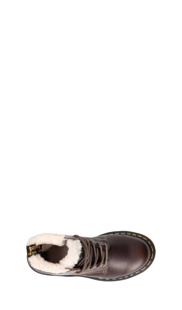 DR. MARTENS - 1460 PASCAL SERENA Anfibio donna khaki in pelle