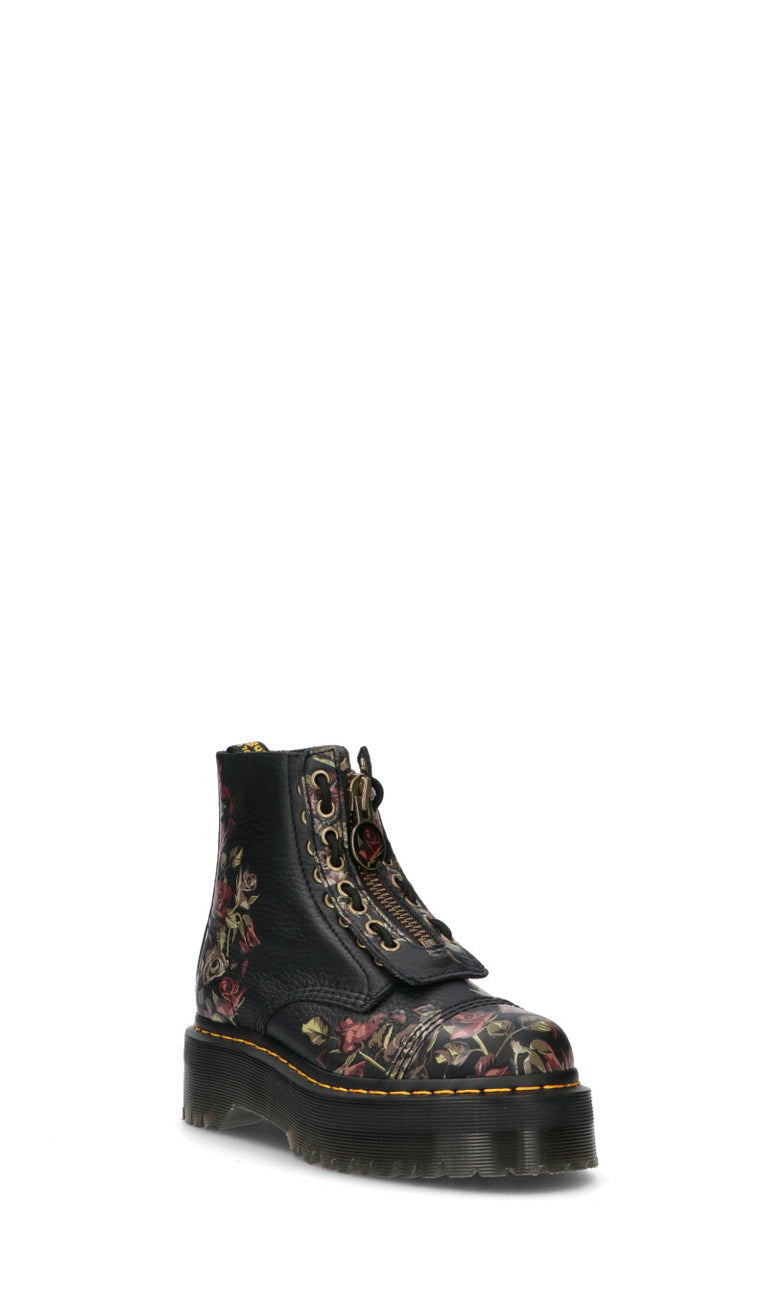 DR. MARTENS - SINCLAIR Anfibio donna nero in pelle