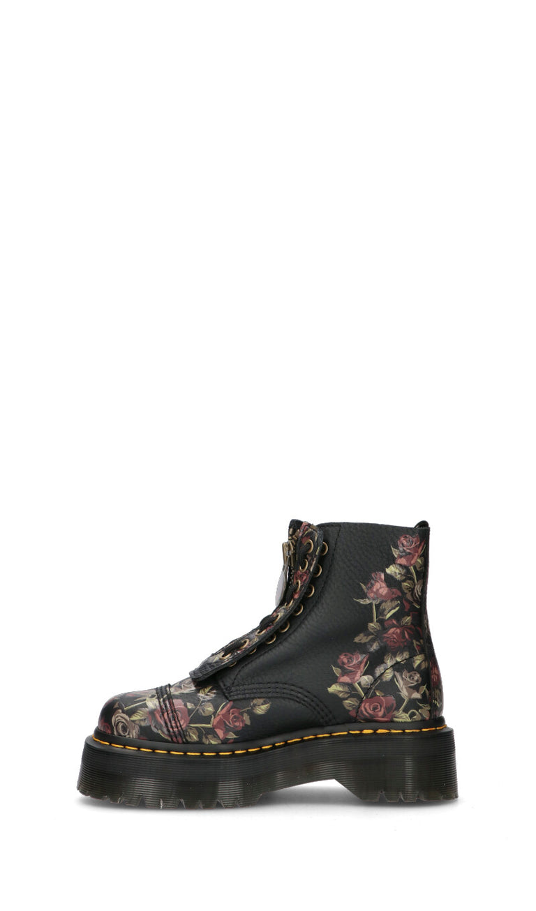 DR. MARTENS - SINCLAIR Anfibio donna nero in pelle