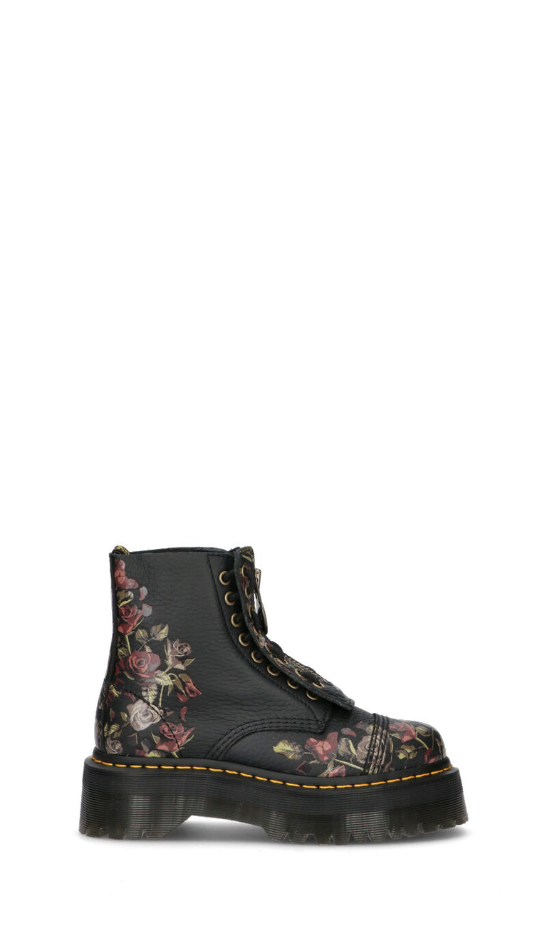 DR. MARTENS - SINCLAIR Anfibio donna nero in pelle