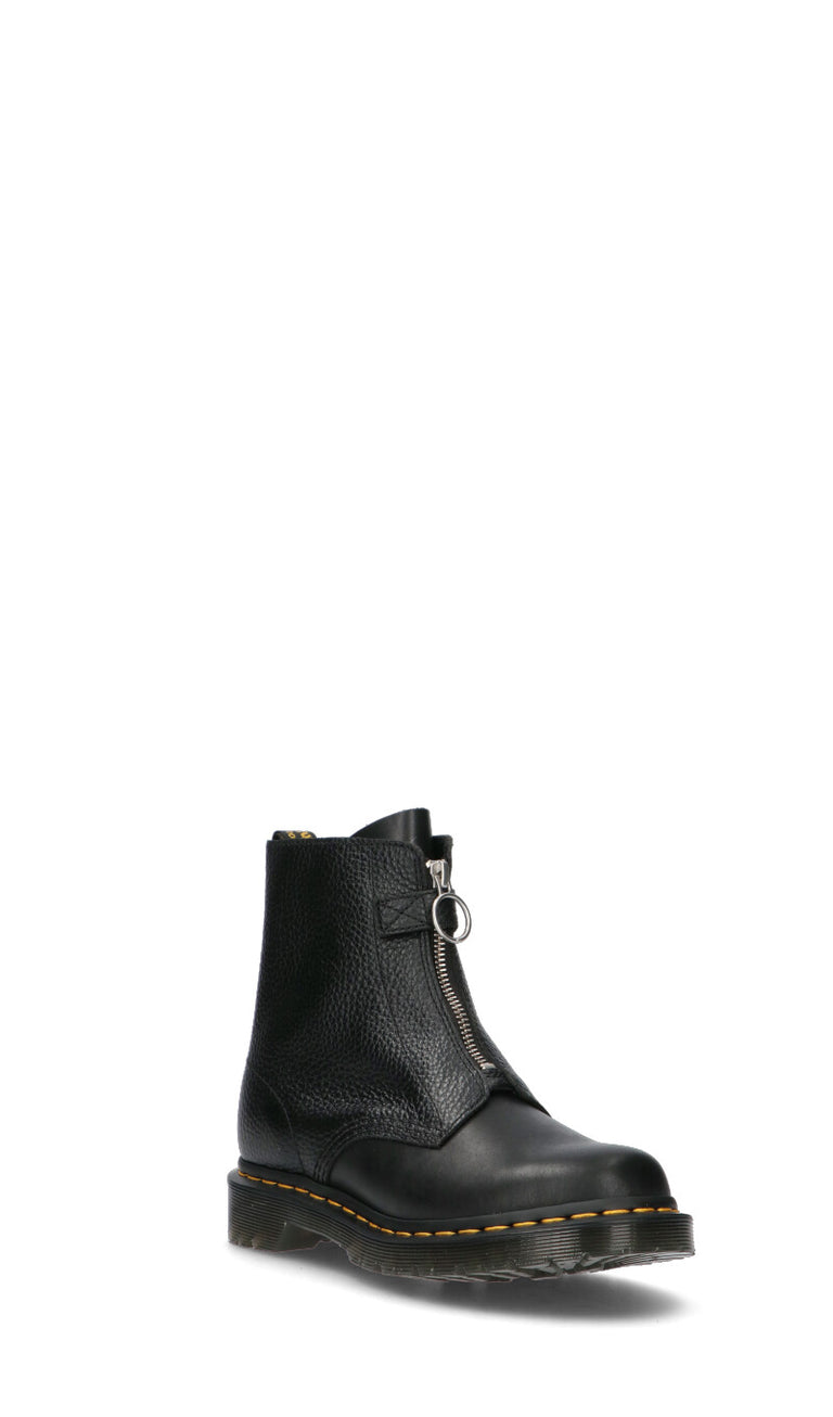 DR. MARTENS - 1460 PASCAL FRNT ZIP Tronchetto donna nero in pelle