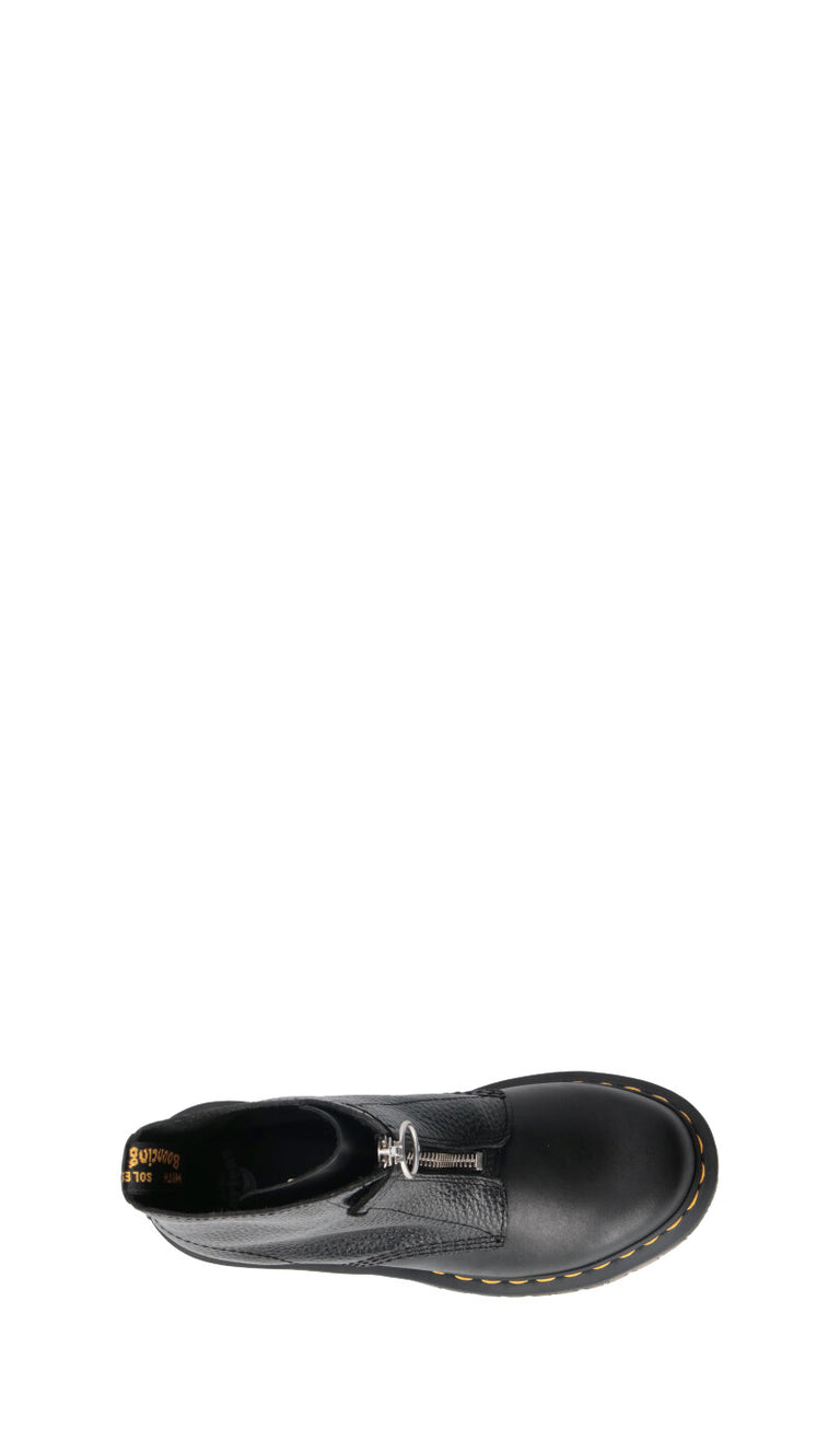 DR. MARTENS - 1460 PASCAL FRNT ZIP Tronchetto donna nero in pelle