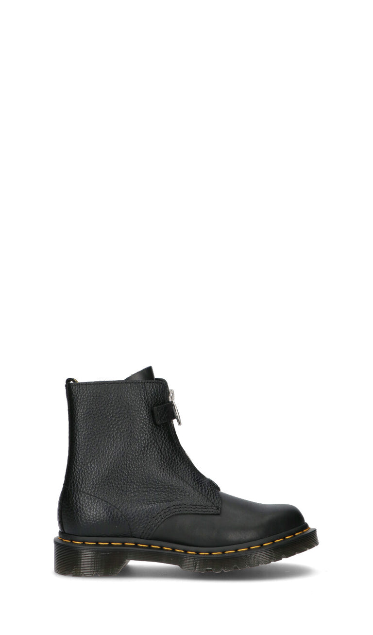 DR. MARTENS - 1460 PASCAL FRNT ZIP Tronchetto donna nero in pelle