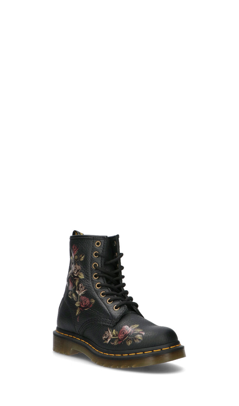 DR. MARTENS - 1460 PASCAL Anfibio donna nero in pelle