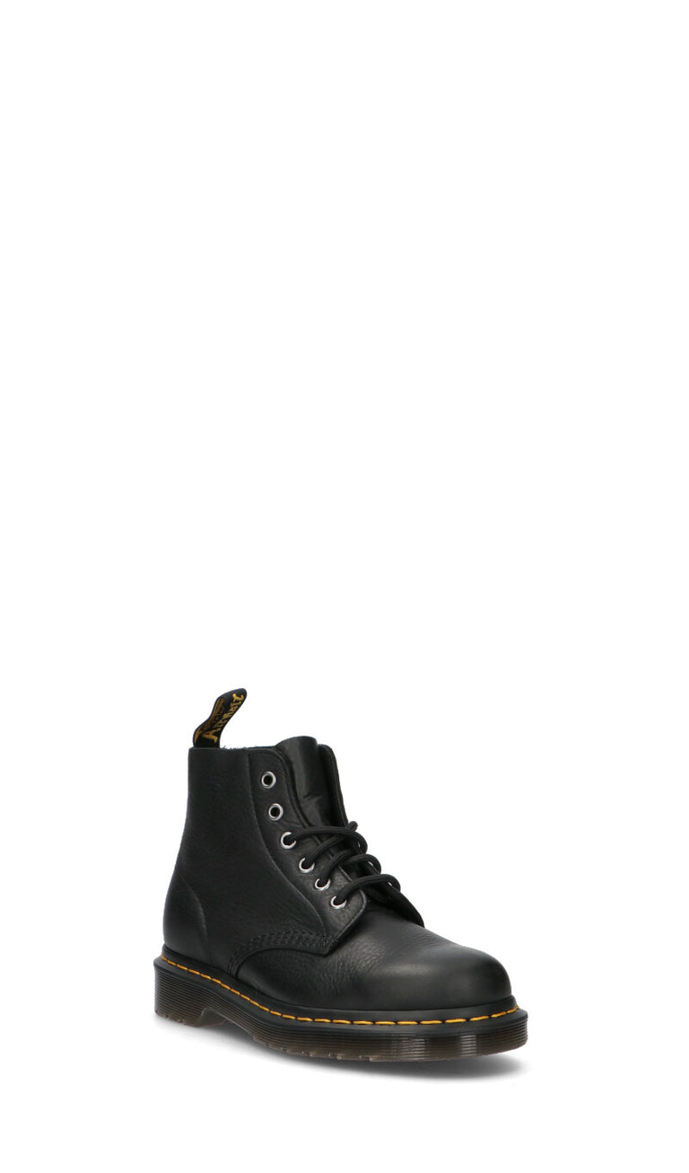 DR. MARTENS - 101 UB Anfibio donna nero in pelle