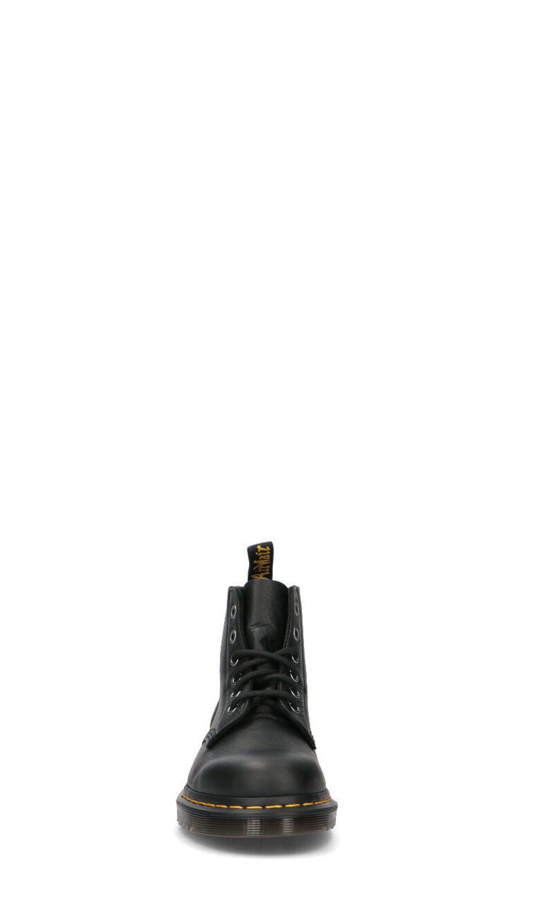 DR. MARTENS - 101 UB Anfibio donna nero in pelle