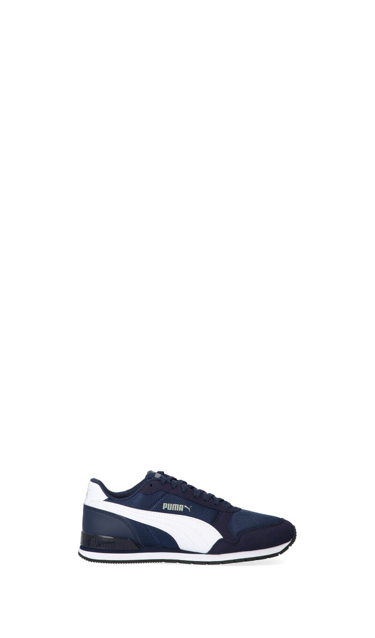 PUMA ST RUNNER MESH Sneaker ragazzo blu/bianca