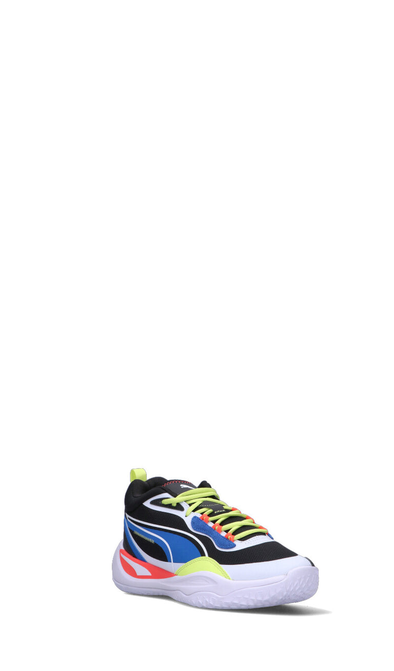 PUMA PLAYMAKER Scarpa basket uomo nera/multicolor