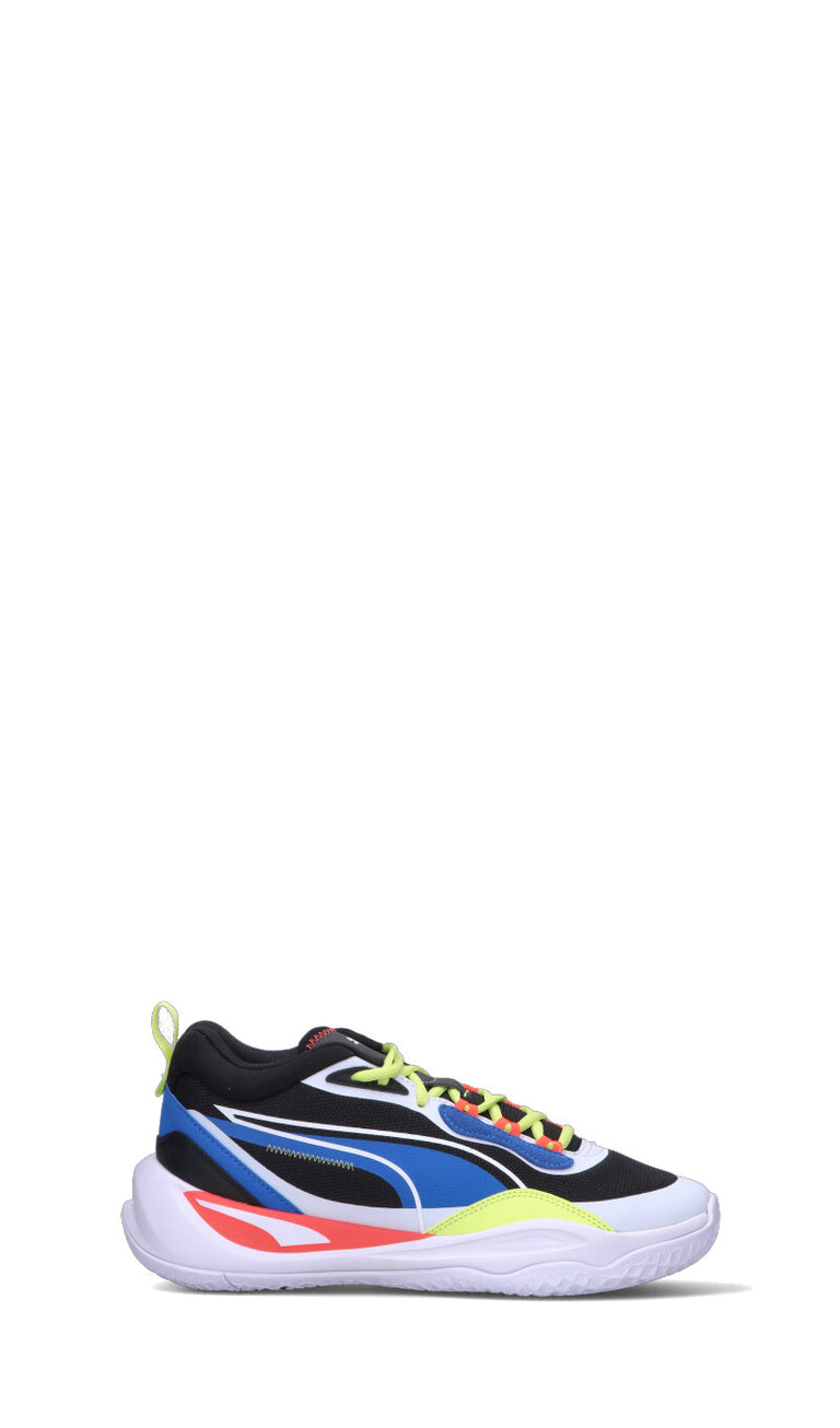 PUMA PLAYMAKER Scarpa basket uomo nera/multicolor