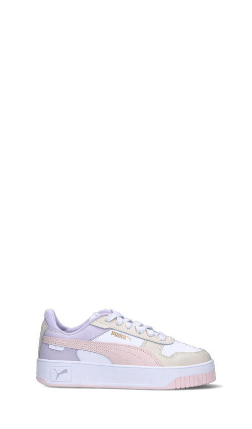 PUMA - CARINA STREET Sneaker donna bianca/lilla in pelle