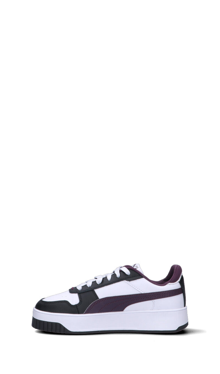 PUMA CARINA STREET Sneaker donna bianca e viola in pelle