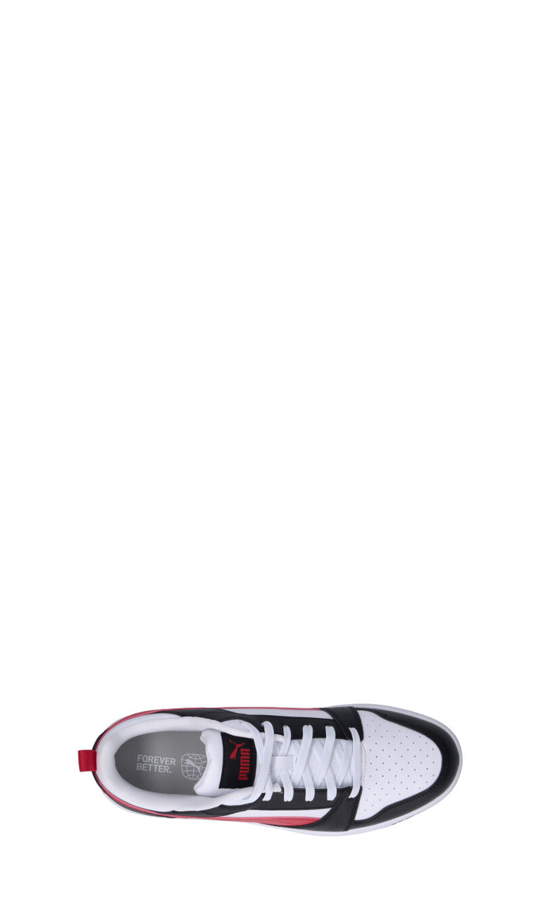 PUMA REBOUND V6 LOW Sneaker uomo bianca/nera/rossa