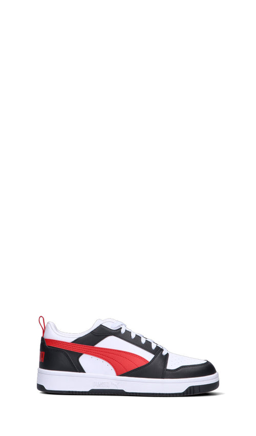 PUMA REBOUND V6 LOW Sneaker uomo bianca/nera/rossa