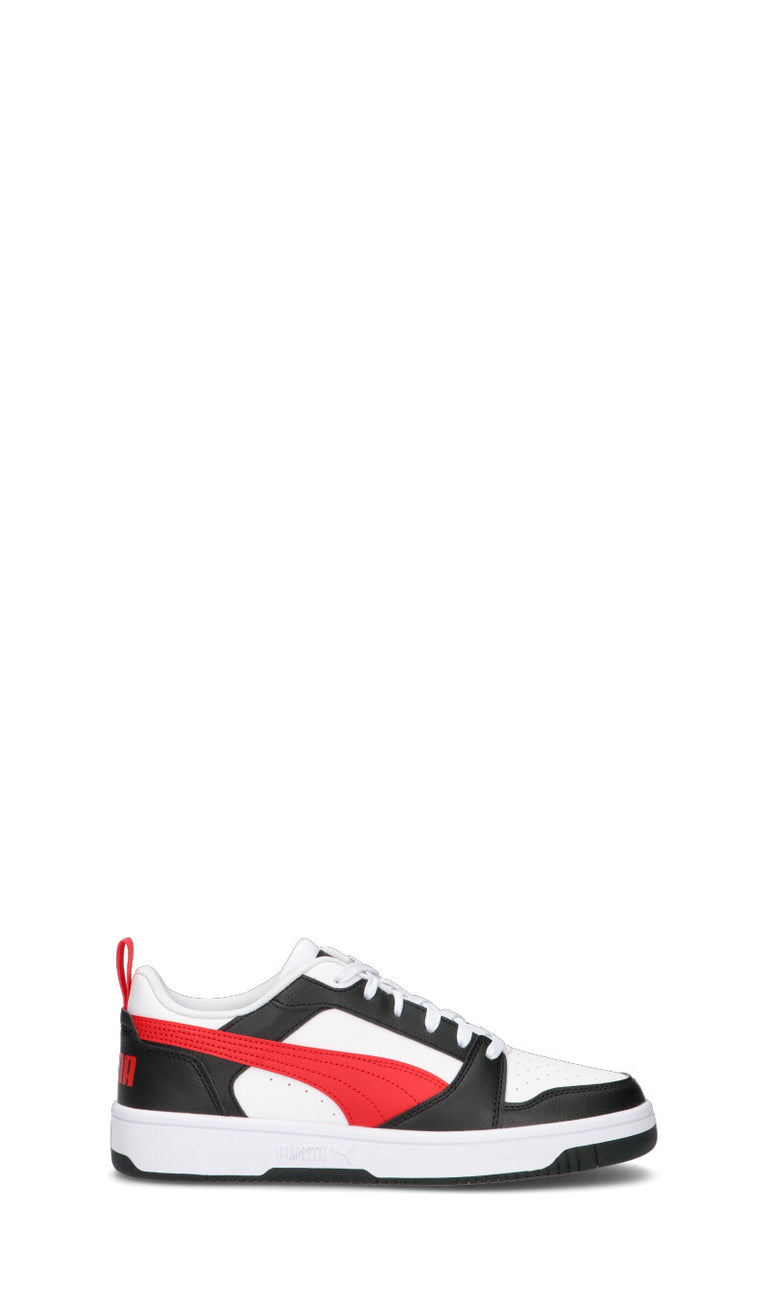 PUMA - REBOUND V6 LOW Sneaker uomo bianca/nera/rossa