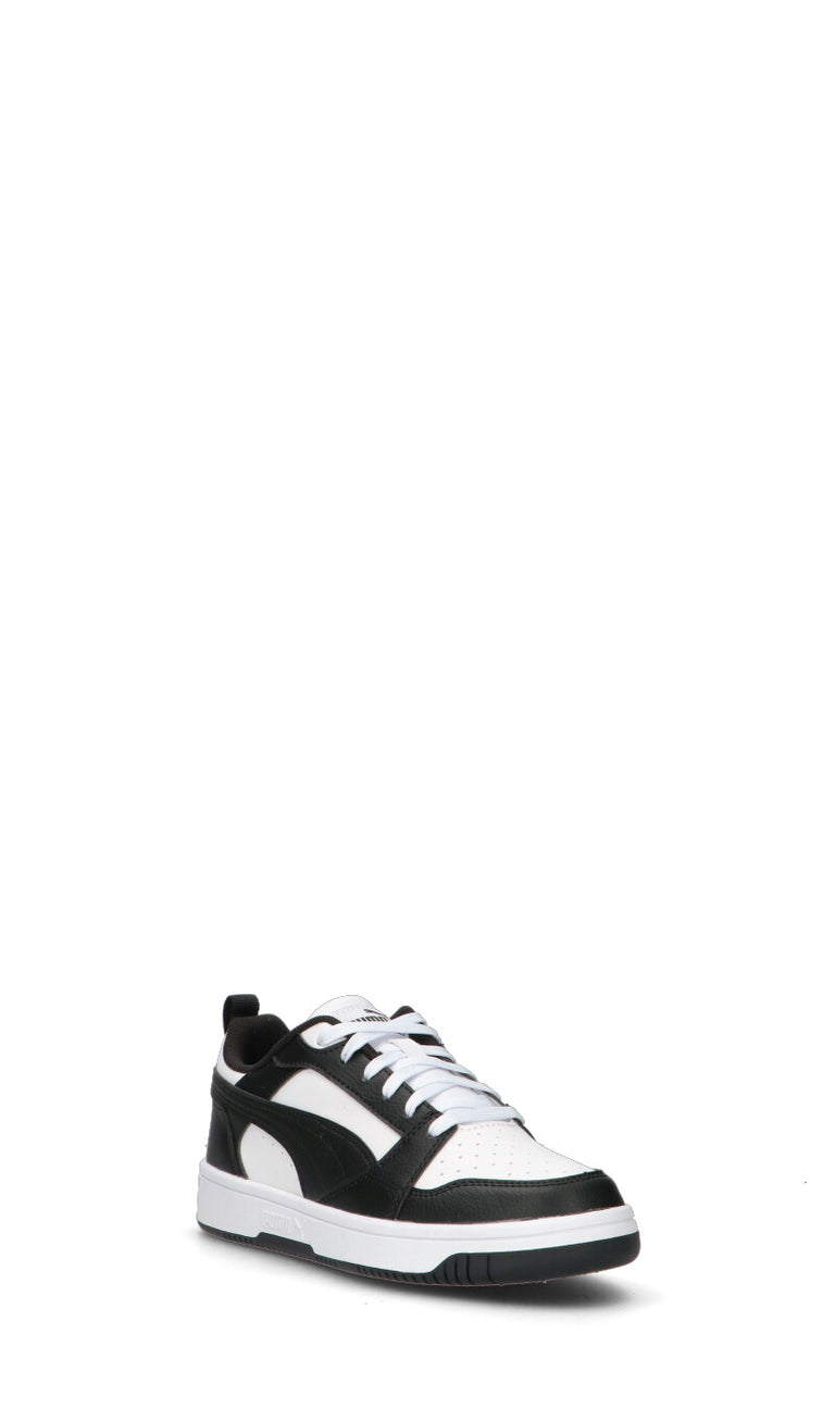 PUMA REBOUND V6 LO JR Sneaker ragazzo bianca/nera