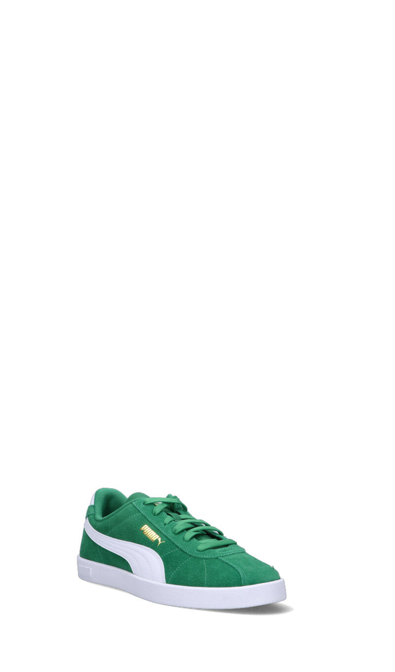 PUMA - CLUB II Sneaker uomo verde in suede