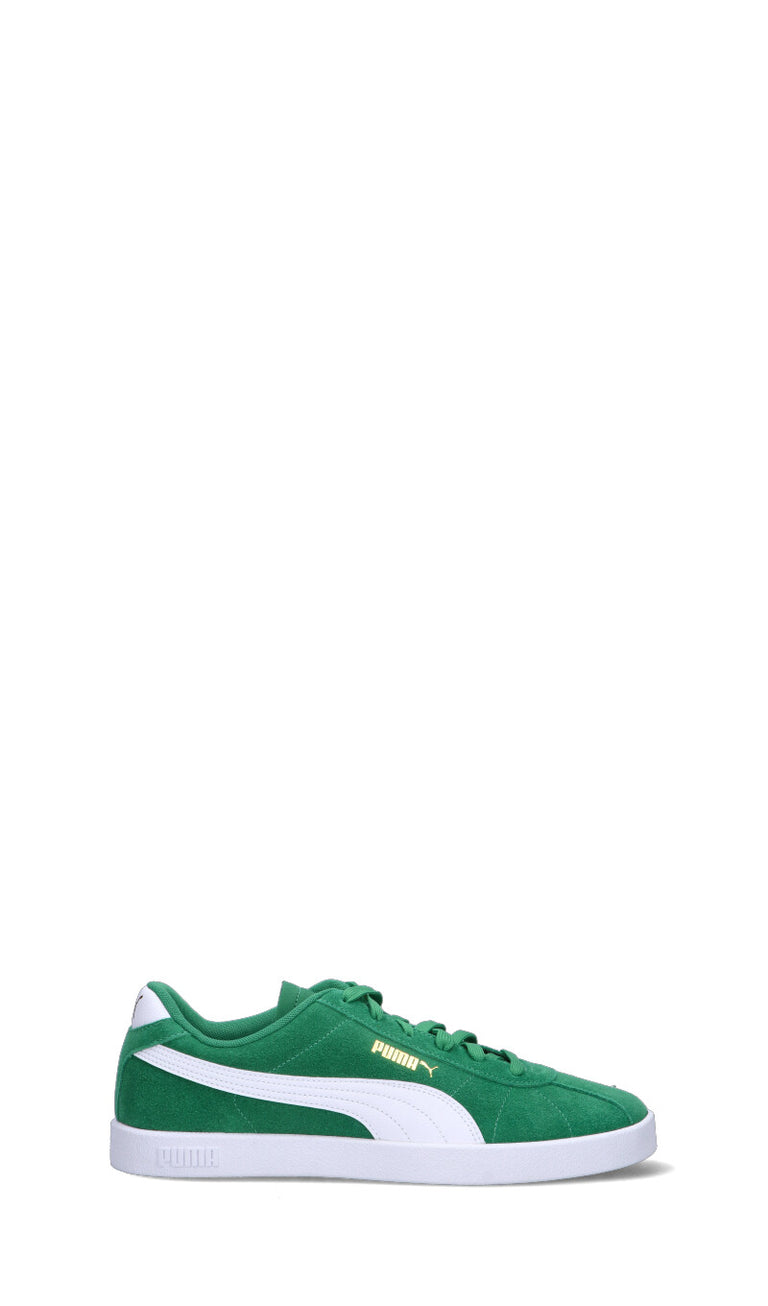 PUMA - CLUB II Sneaker uomo verde in suede