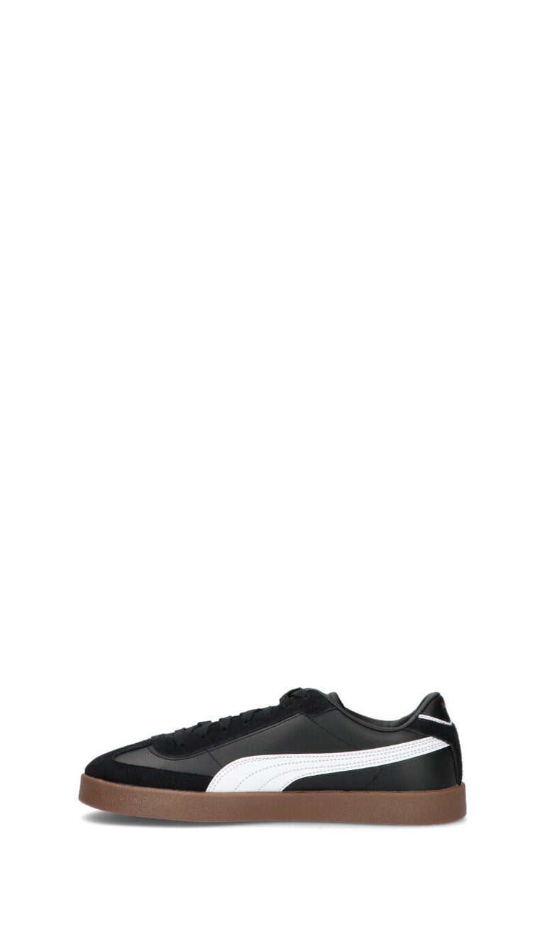 PUMA CLUB II ERA Sneaker uomo nera e bianca in pelle