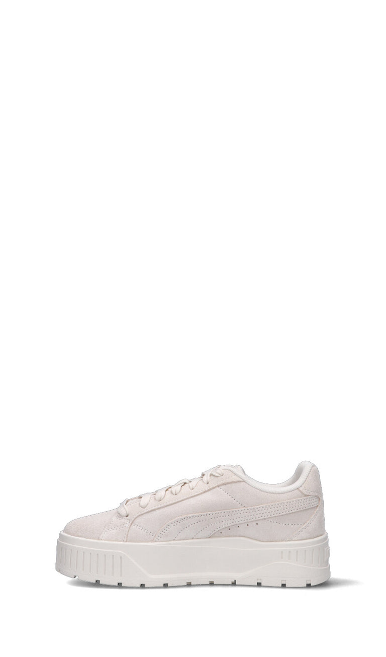 PUMA - KARMEN II Sneaker donna panna in suede