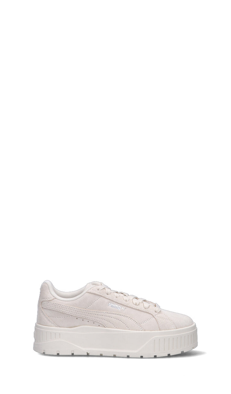 PUMA - KARMEN II Sneaker donna panna in suede