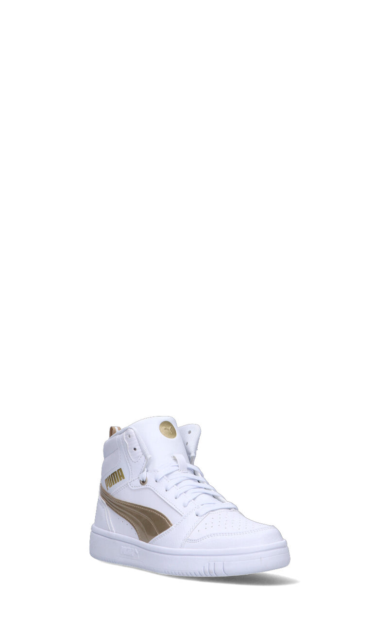 PUMA - REBOUND V6 METALLIC DREAM Sneaker donna bianca/oro