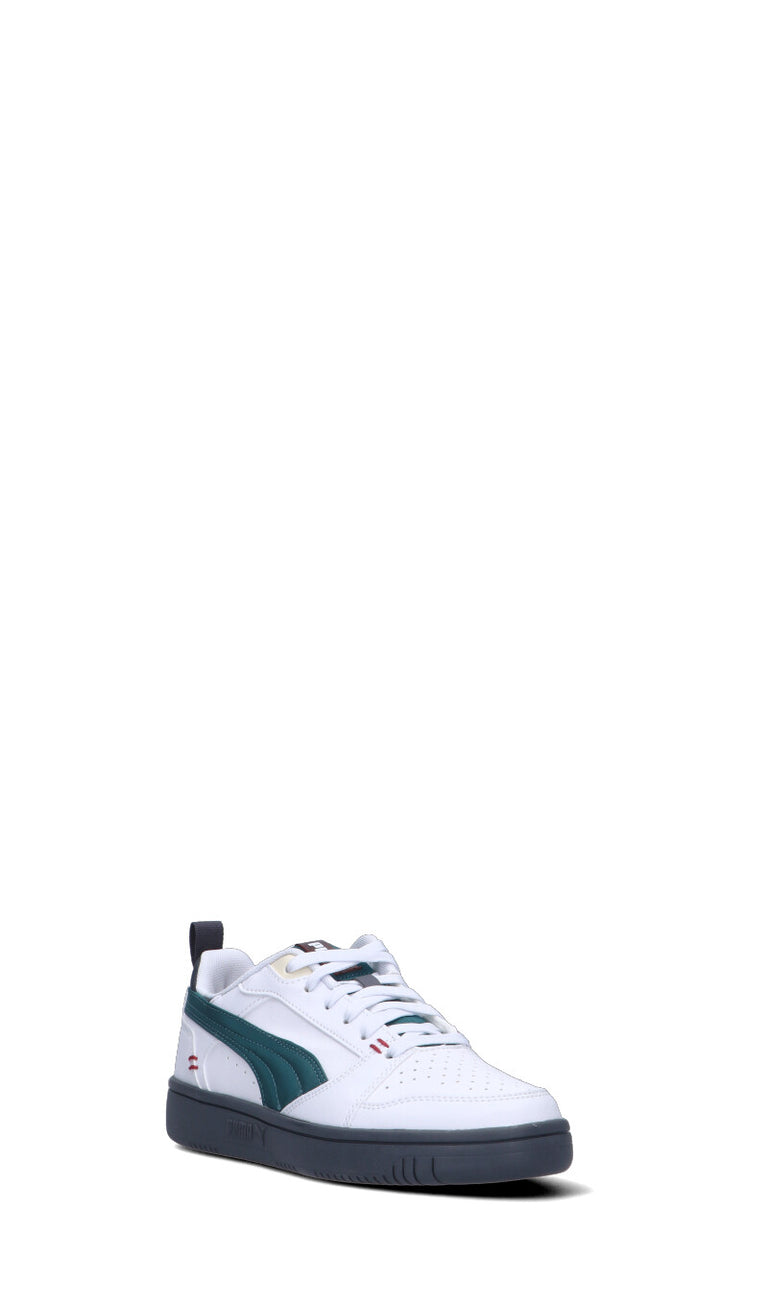 PUMA - REBOUND V6 LO MID 90S JR Sneaker ragazzo bianca/ottanio