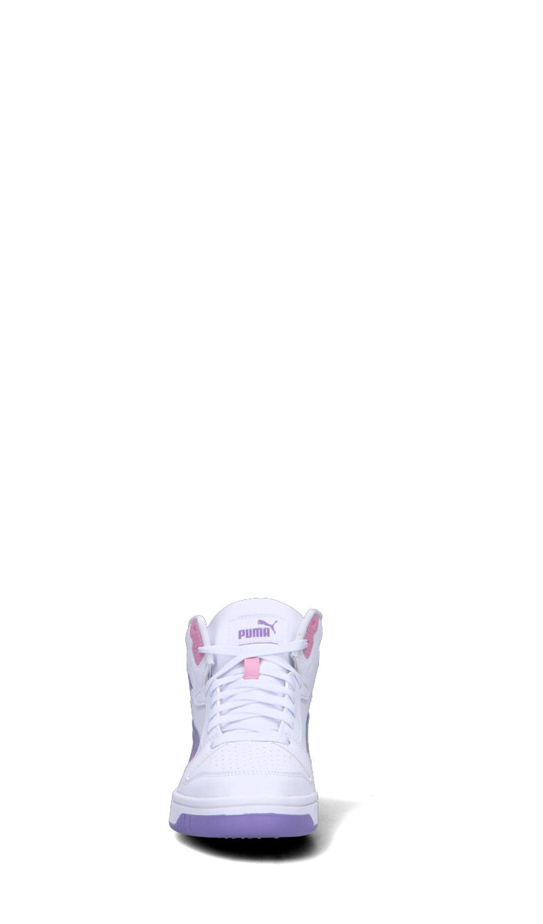 PUMA - REBOUND V6 MID BOUNCY SKY JRSneaker ragazza bianca