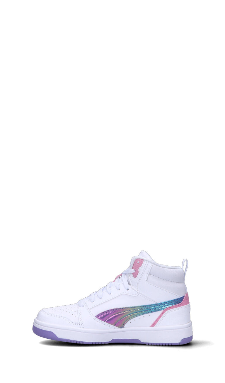 PUMA - REBOUND V6 MID BOUNCY SKY JRSneaker ragazza bianca