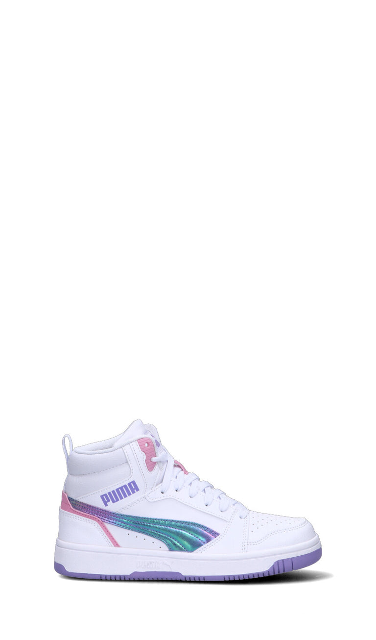 PUMA - REBOUND V6 MID BOUNCY SKY JRSneaker ragazza bianca