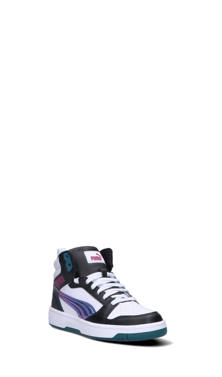 PUMA - REBOUND V6 MID BOUNCY SKY JR Sneaker ragazzo bianca