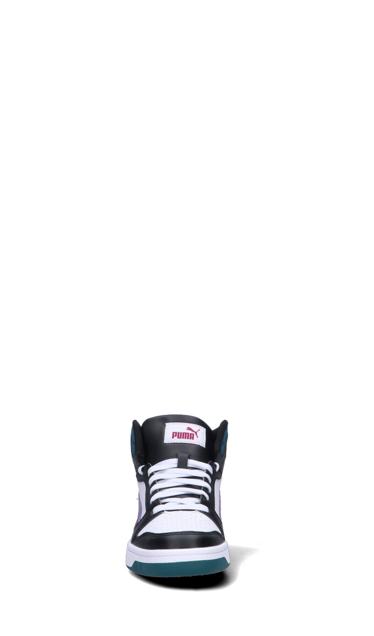 PUMA - REBOUND V6 MID BOUNCY SKY JR Sneaker ragazzo bianca