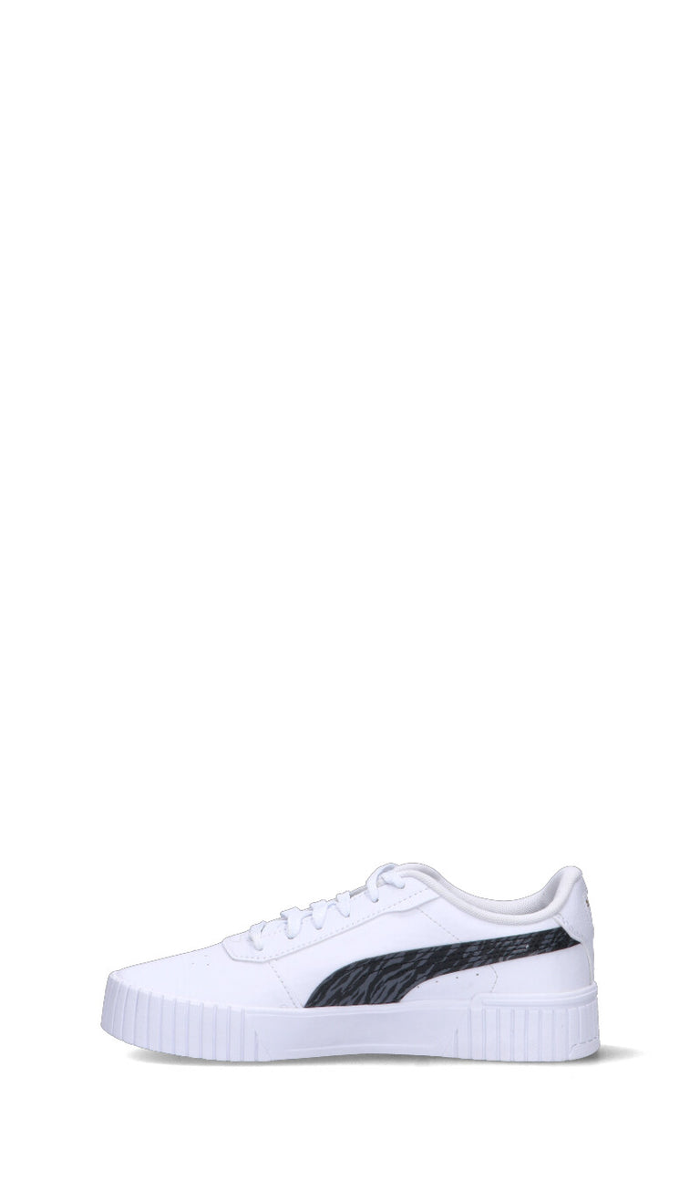 PUMA - CARINA 2.0 ZEBRA JR Sneaker ragazzo bianca/nera