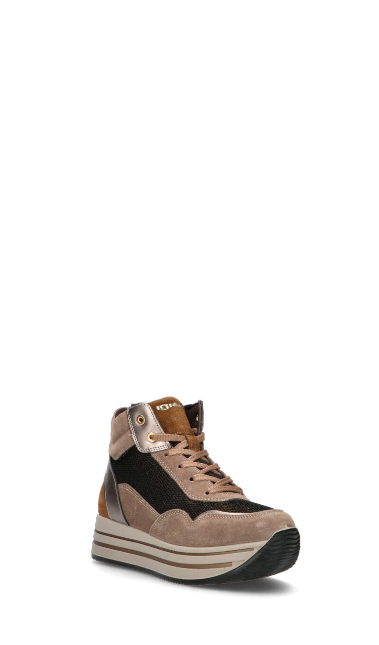 IGI&CO Sneaker donna marrone in pelle