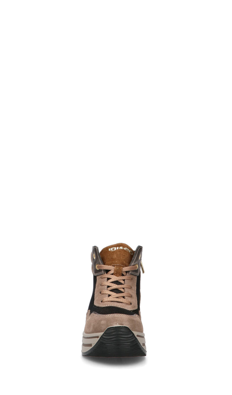 IGI&CO Sneaker donna marrone in pelle