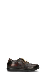 VALLEVERDE Sneaker uomo marrone in pelle