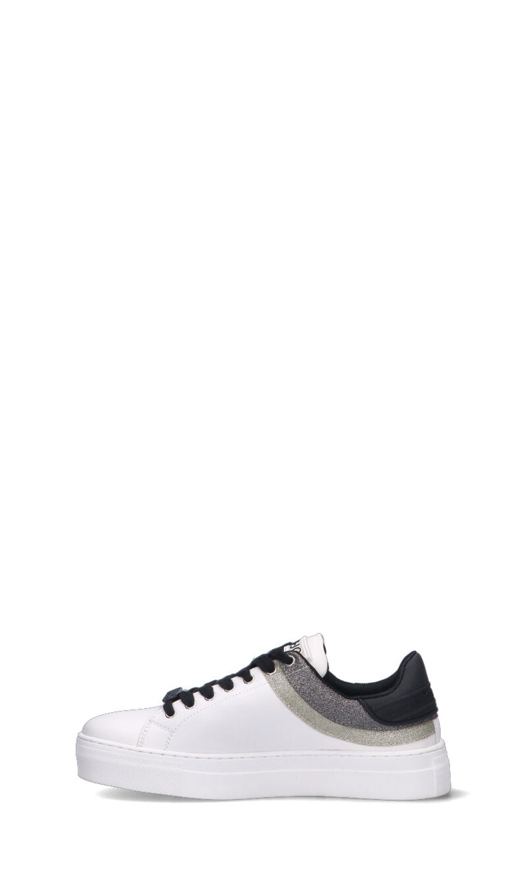 LIU JO Sneaker ragazzo bianca in pelle