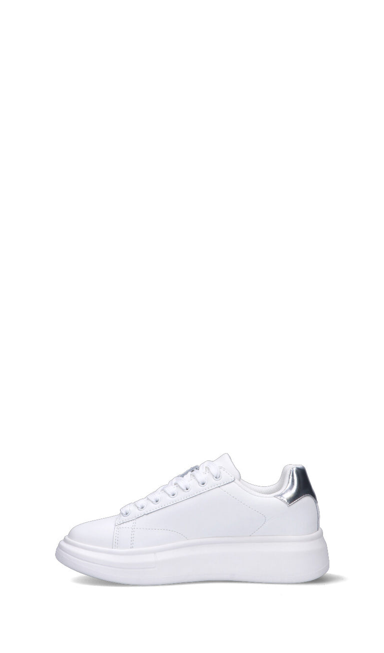 LIU JO Sneaker ragazzo bianca in pelle