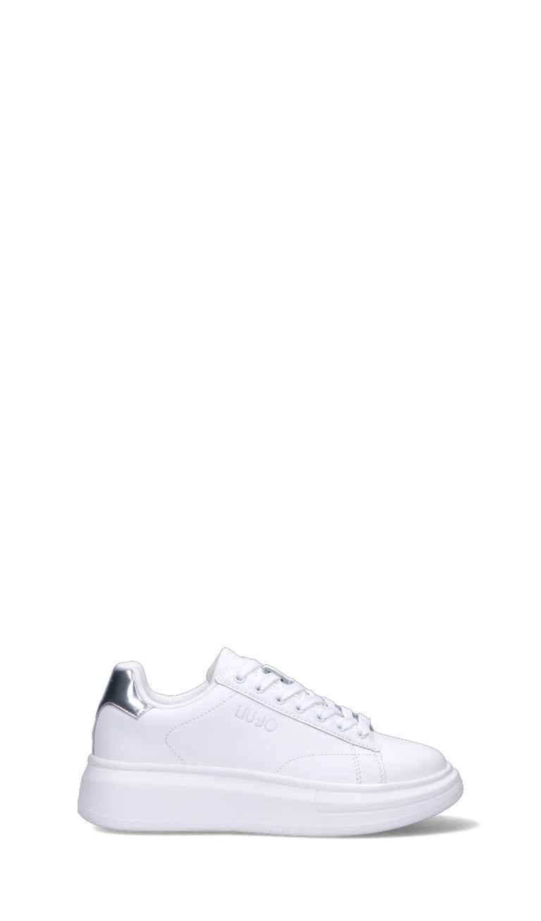 LIU JO Sneaker ragazzo bianca in pelle