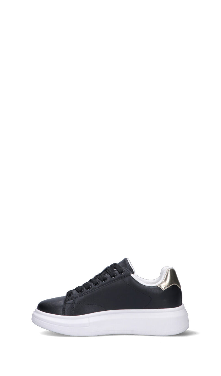 LIU JO Sneaker ragazzo nera in pelle