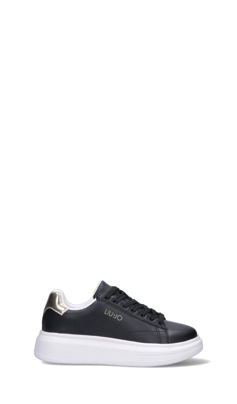 LIU JO Sneaker ragazzo nera in pelle