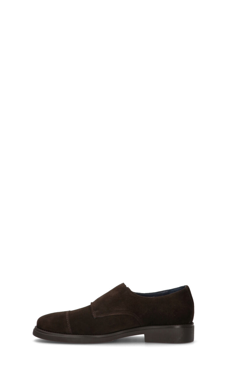 CALLAGHAN Stringata uomo marrone in suede