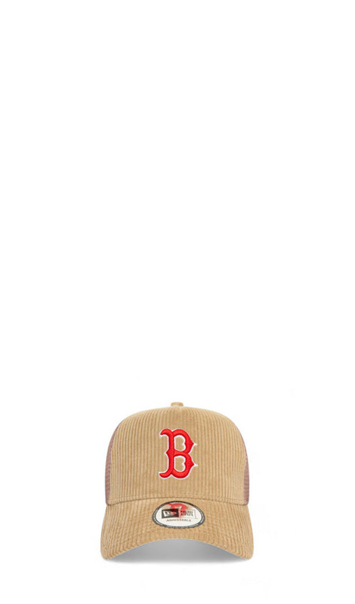 NEW ERA - Cappello unisex beige 'Boston Res Sox'