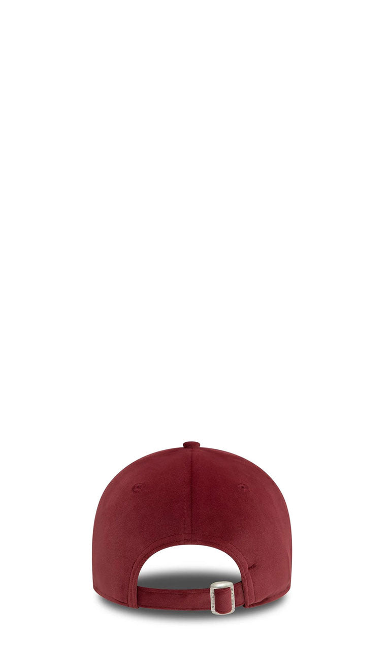 NEW ERA - Cappello 'NY Yankees' rosso in velour