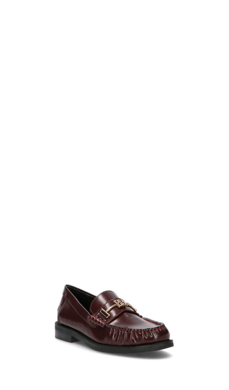 BIBI LOU Mocassino donna burgundy in pelle